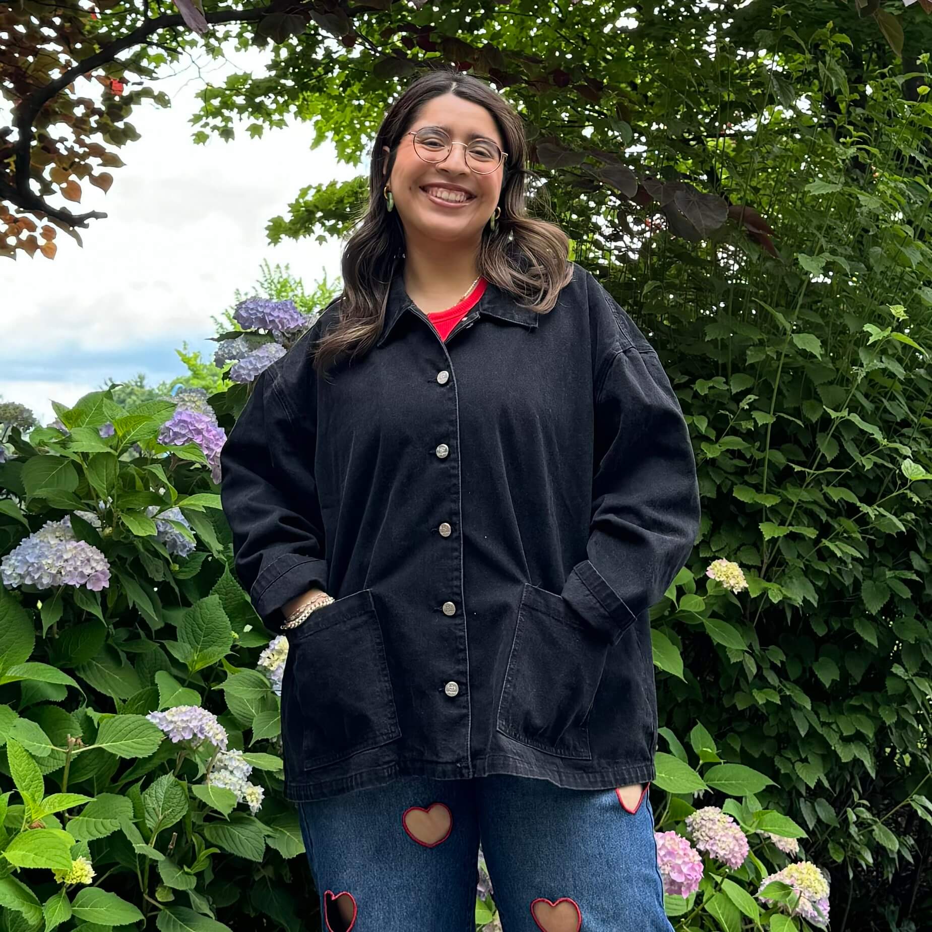 Denim Jacket - Black *Clearance Sale*