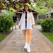 Linen Long-Sleeve Button-Up - Tofu *Clearance Sale*