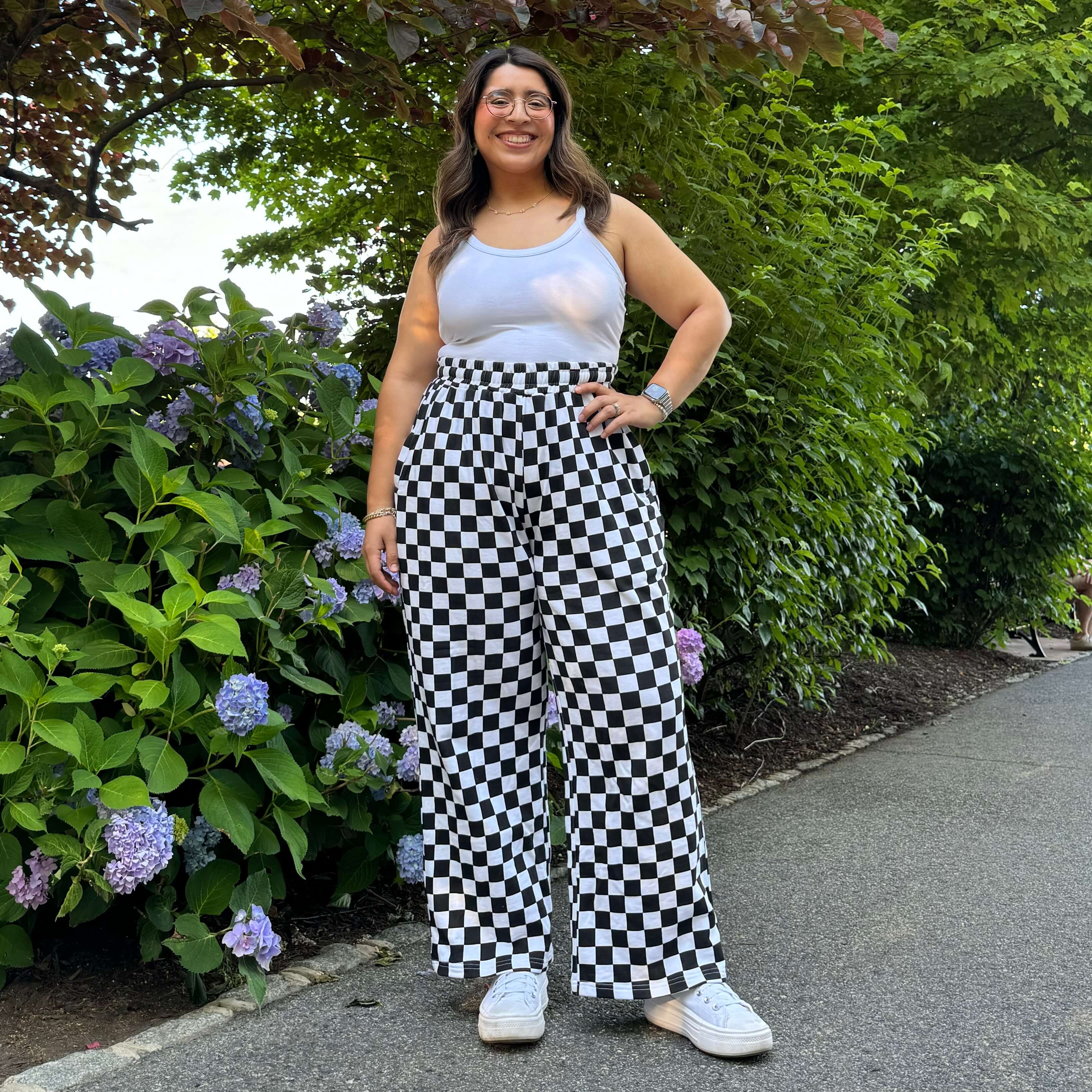 29" Inseam Be Yourself Pants - Checker Black *Clearance Sale*