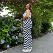 29" Inseam Be Yourself Pants - Checker Black *Clearance Sale*