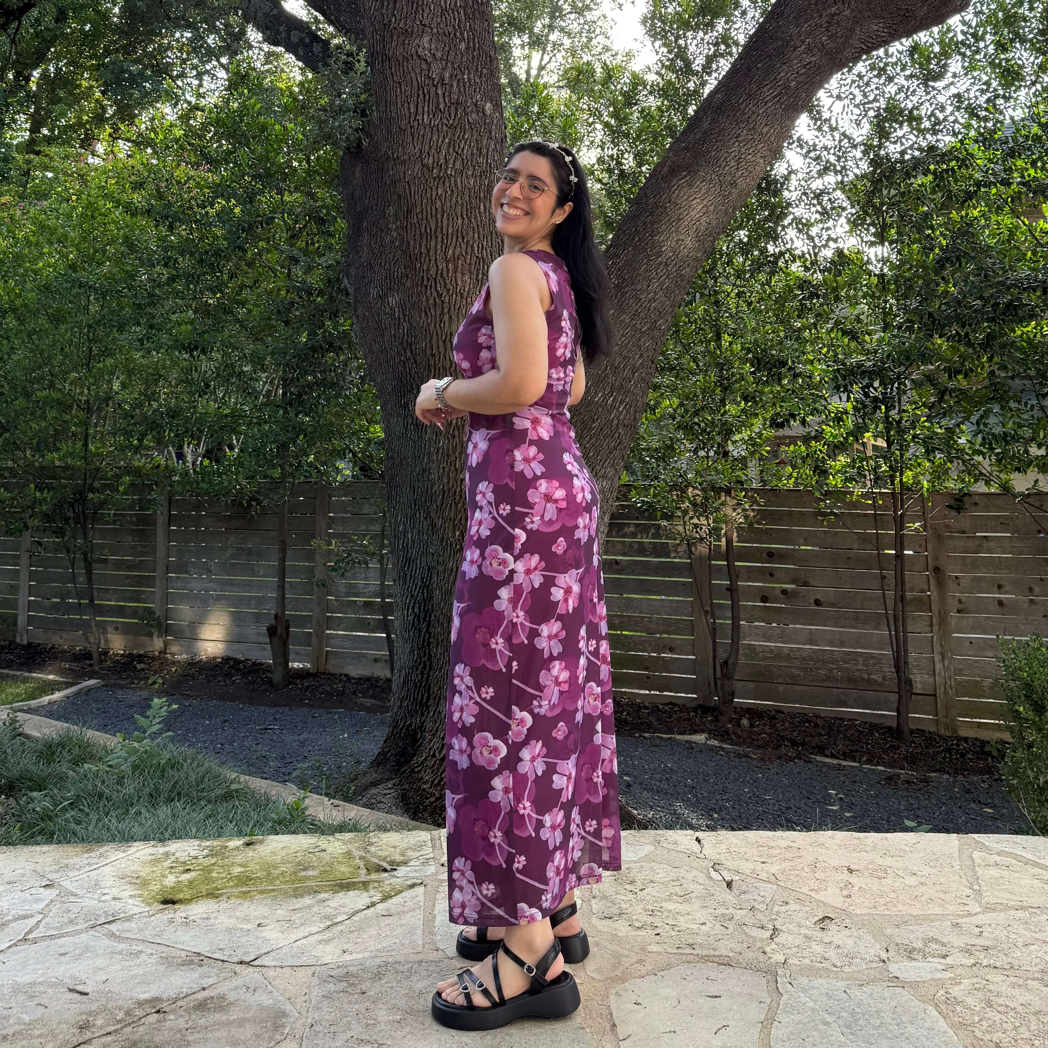 The Flora Dress - Orchid