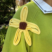 Flower Cardigan - Matcha *One Batch Only*