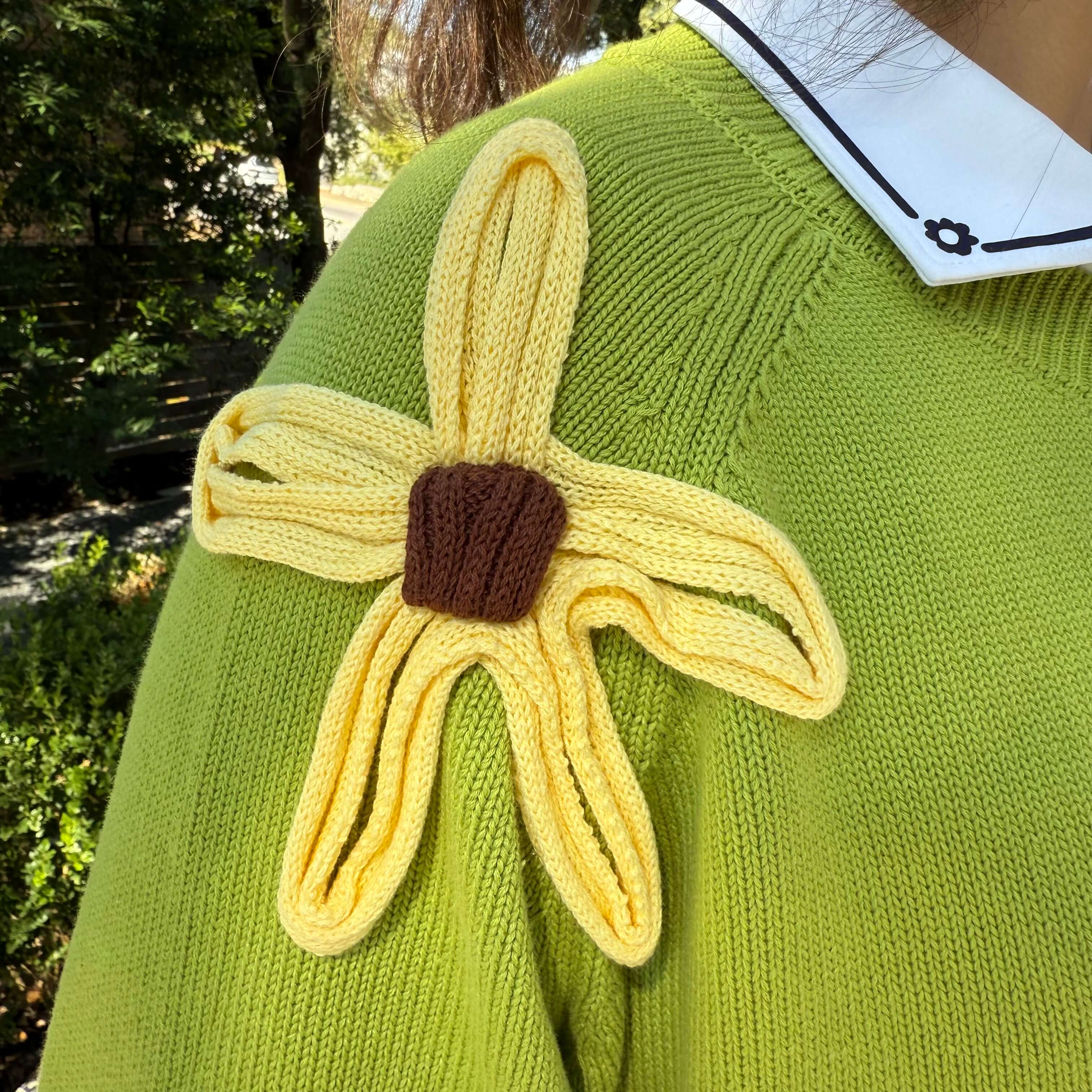 Flower Cardigan - Matcha *One Batch Only*