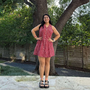 The Rosalie Dress - Firecracker *Clearance Sale*