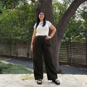 28 Inch Corduroy Pants - Olive