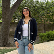 Uptown Cardigan - Navy *Clearance Sale*