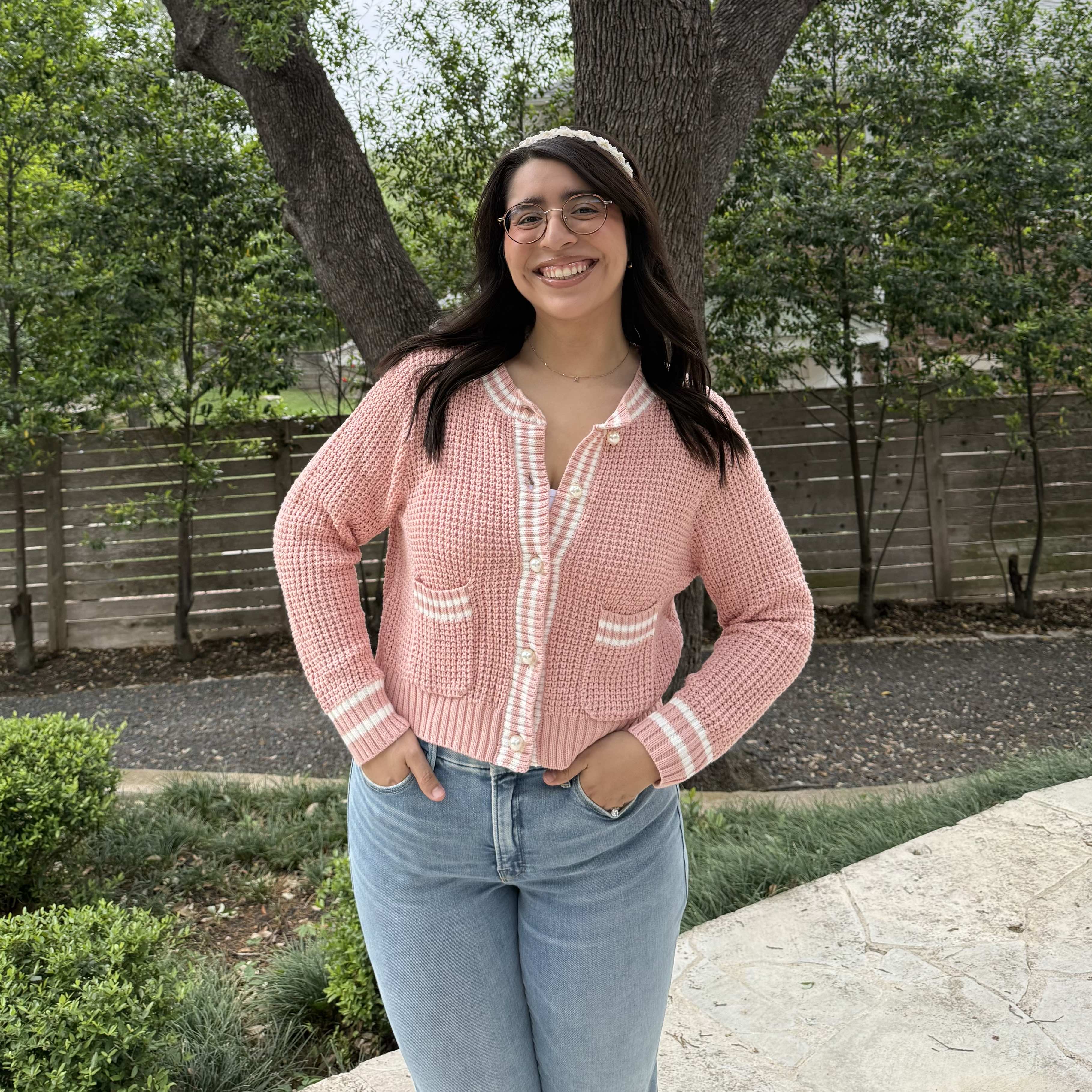 Uptown Cardigan - Pink *Clearance Sale*