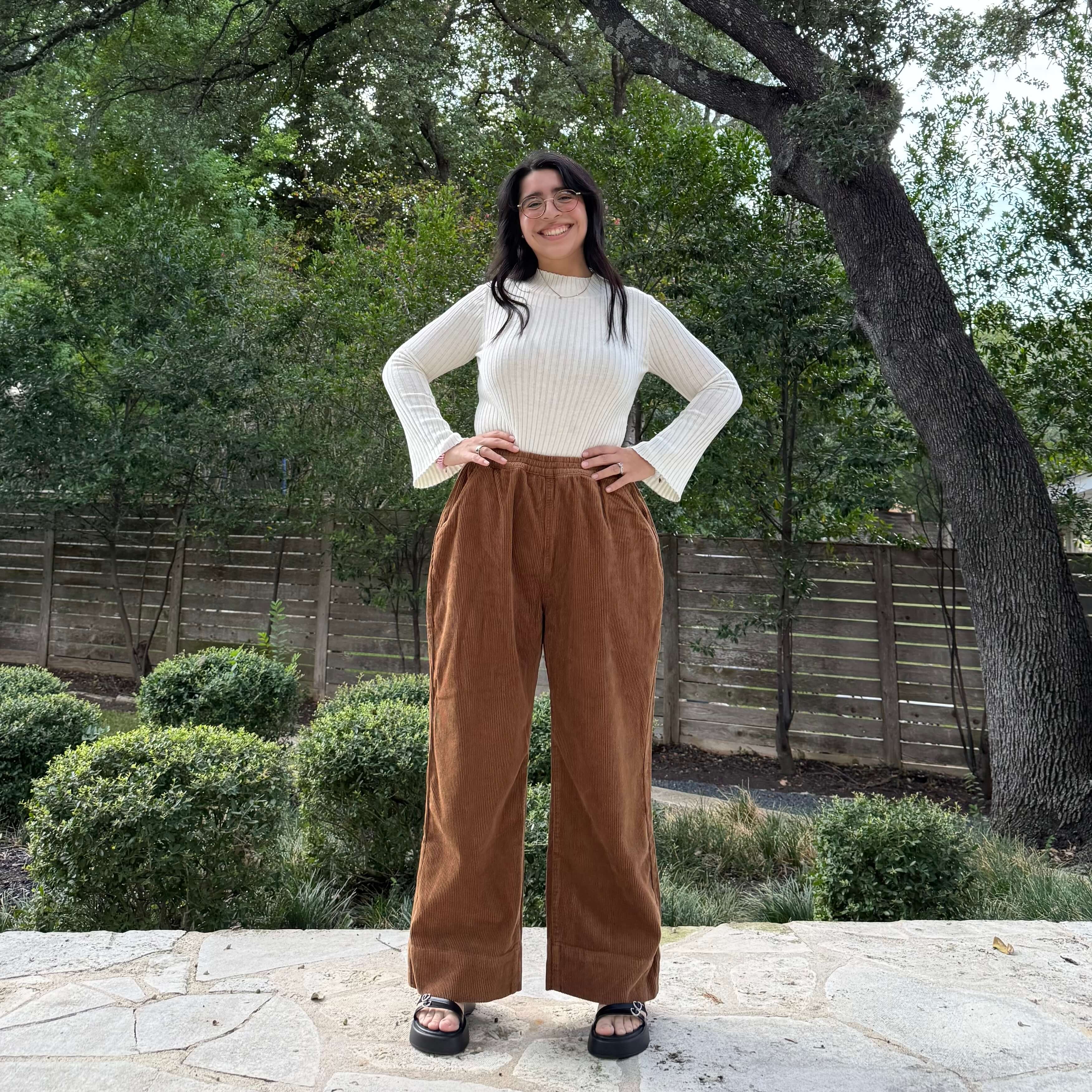 28 Inch Corduroy Pants - Acorn
