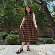 Cambridge Dress - Maple Plaid