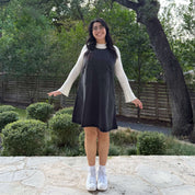 Denim Dress - Dark Gray *Clearance Sale*