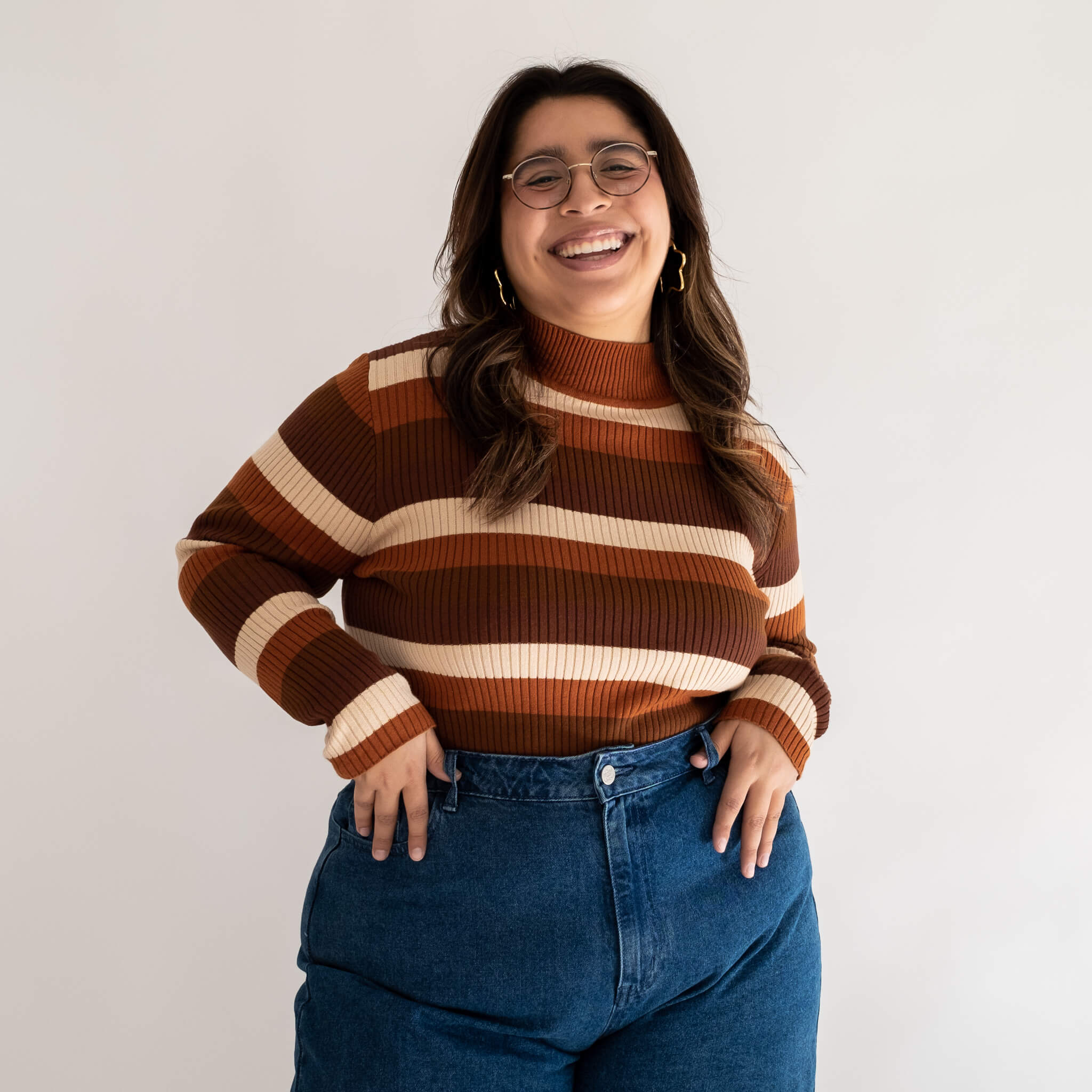 Turtleneck Sweater - Chocolate Mousse